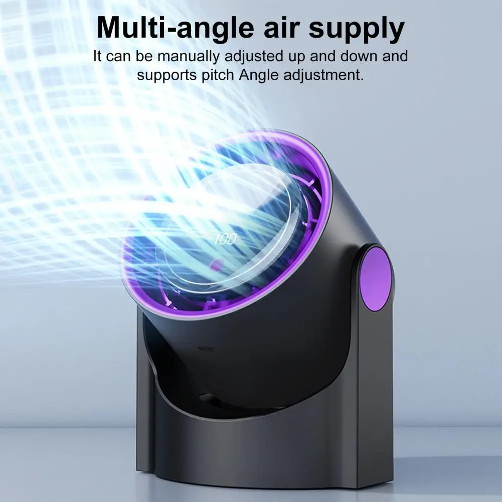 Desktop Fan with Led Screen Office Desk Fan Portable Usb Rechargeable Mini Desk Fan with Led Digital Display 100 Speed for Home
Desktop Fan with Led Screen Office Desk Fan Portable Usb Rechargeable Mini Desk Fan with Led Digital Display 100 Speed for Home