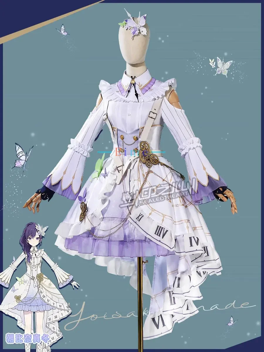 PJSK Asahina Mafuyu костюмы для косплея игровой проект Sekaii платье для косплея женский праздничный костюм аниме одежда униформа на заказ 
PJSK Asahina Mafuyu костюмы для косплея игровой проект Sekaii платье для косплея женский праздничный костюм аниме одежда униформа на заказ