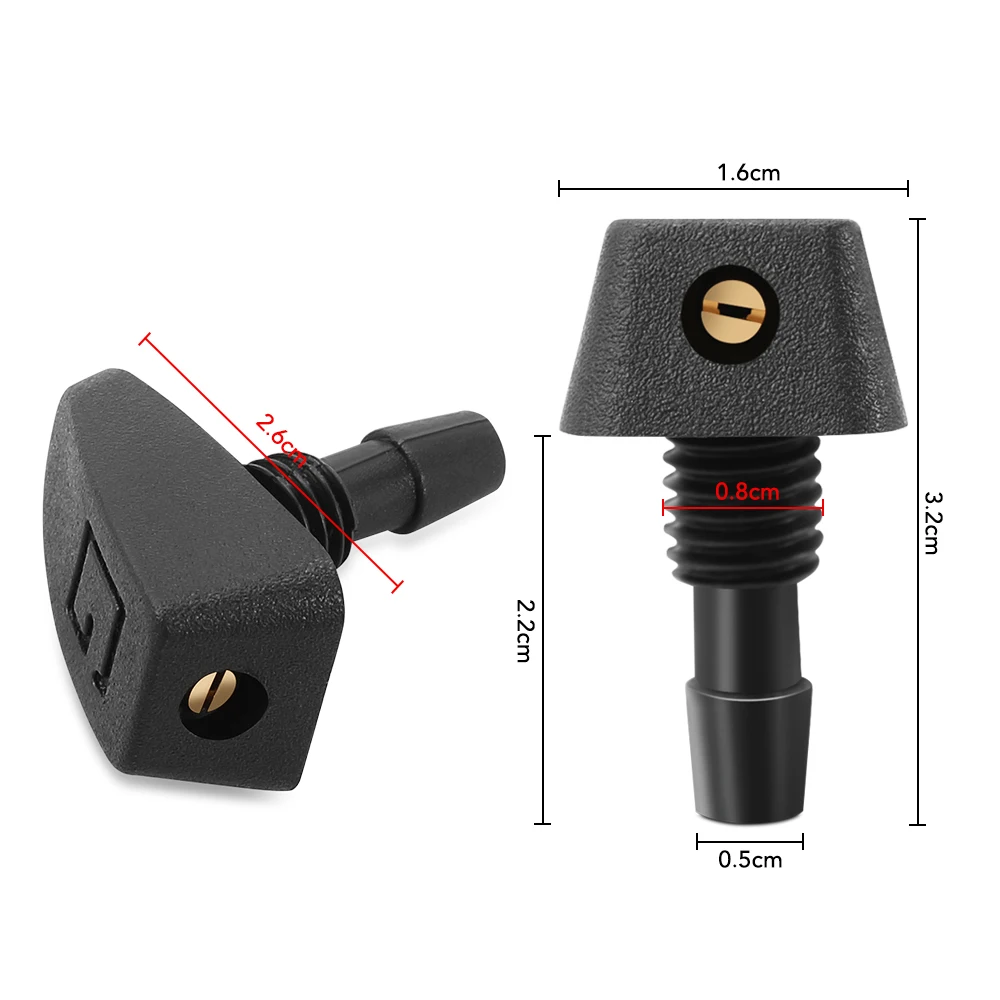 2Pcs Car Front Windshield Water Spray Wiper Accessories for JEEP Grand Cherokee Commander Renegade Wrangler Compass Patriot
2Pcs Car Front Windshield Water Spray Wiper Accessories for JEEP Grand Cherokee Commander Renegade Wrangler Compass Patriot