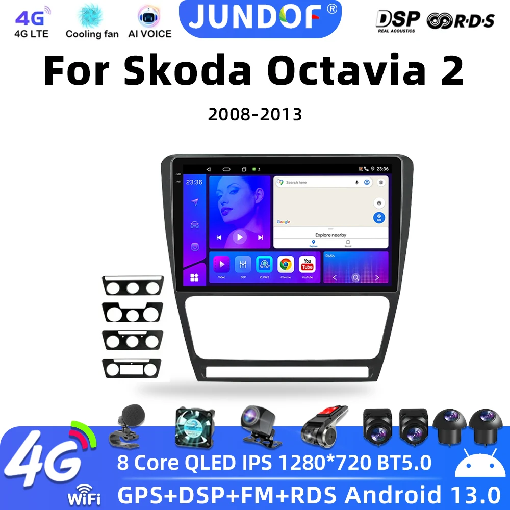 Android OS for SKODA Octavia 2 A5 2008 2009 2010 2011 2012 2013 Wireless CarPlay System Auto Radio 4G WIFI NO 2DIN 10.1 inchScr
Android OS for SKODA Octavia 2 A5 2008 2009 2010 2011 2012 2013 Wireless CarPlay System Auto Radio 4G WIFI NO 2DIN 10.1 inchScr