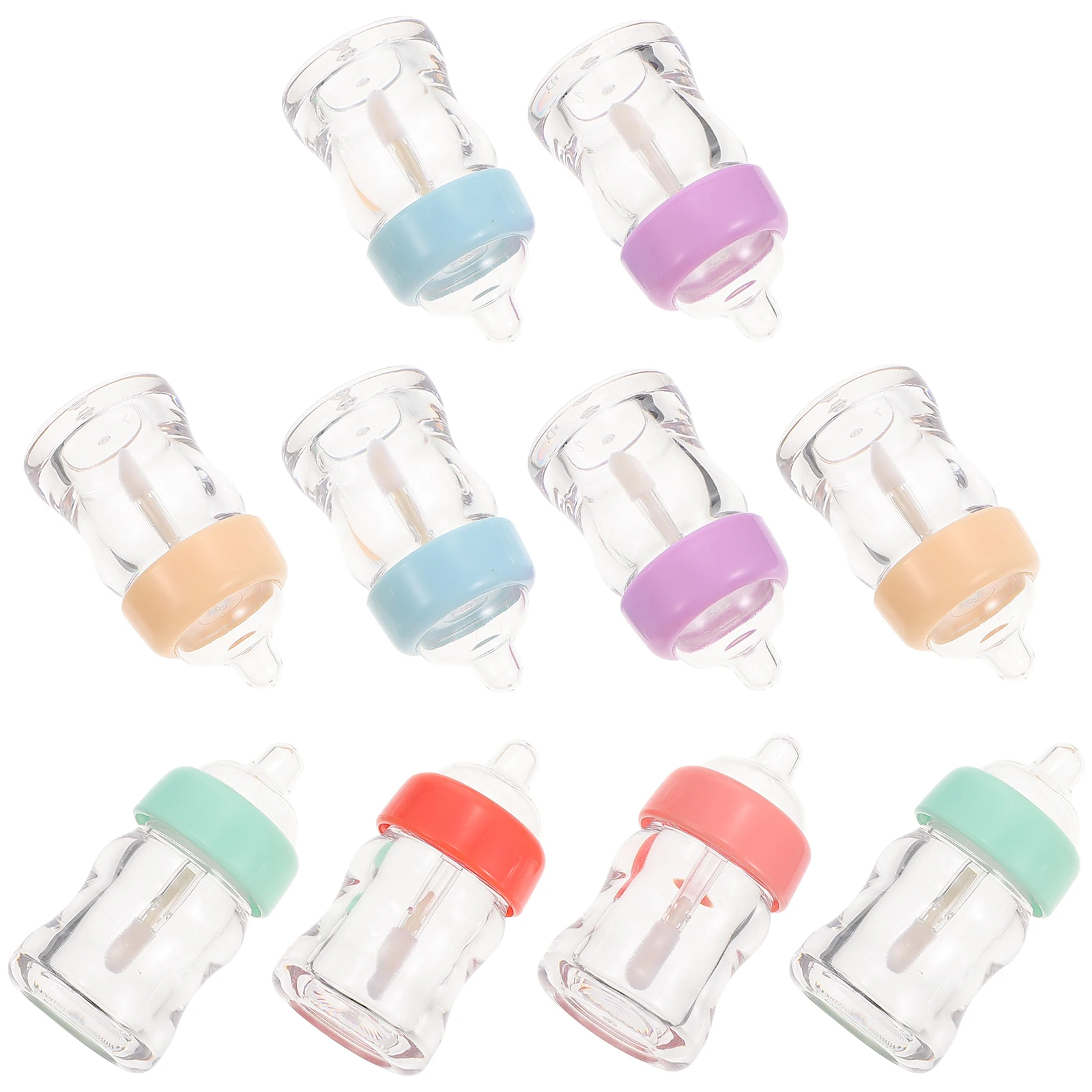 10 Pcs Lip Gloss Bottles Empty Transparent Leak Proof Tubes Lightweight Portable Refillable Vials Liquid Lipstick Containers
10 Pcs Lip Gloss Bottles Empty Transparent Leak Proof Tubes Lightweight Portable Refillable Vials Liquid Lipstick Containers