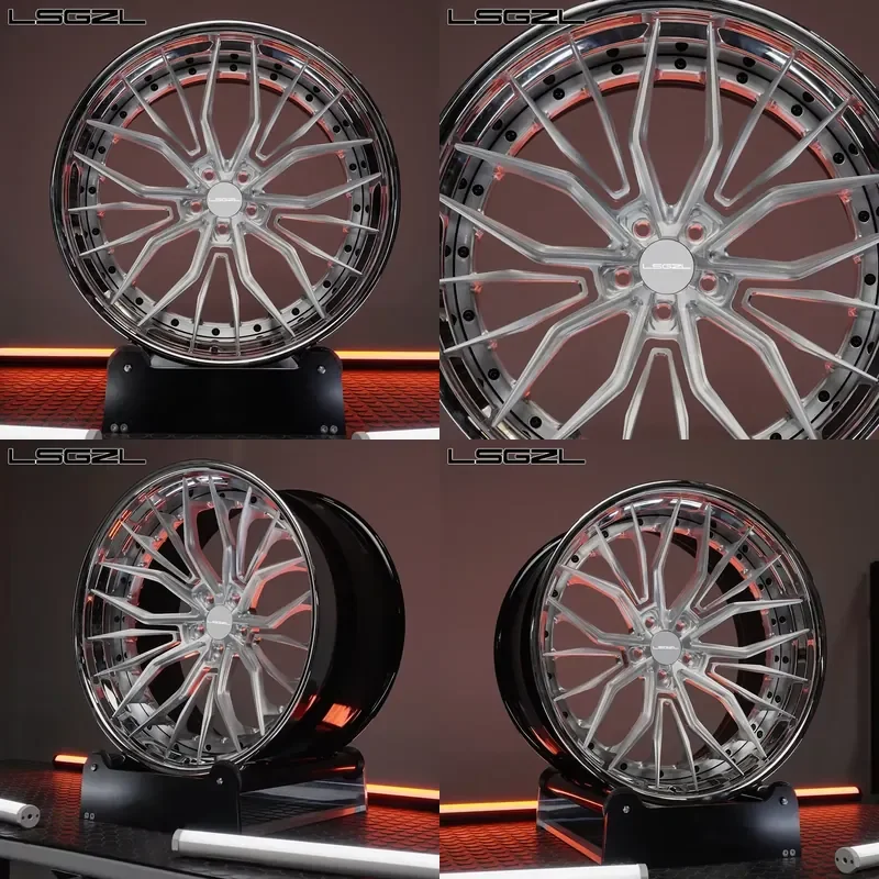 i Brushing clear 2 -pieces Forged Aluminum Car Wheels 18 20 21 22 24 26 Inch Wheels 5x114.3 5x112 5x130 Car Wheel for RR
i Brushing clear 2 -pieces Forged Aluminum Car Wheels 18 20 21 22 24 26 Inch Wheels 5x114.3 5x112 5x130 Car Wheel for RR