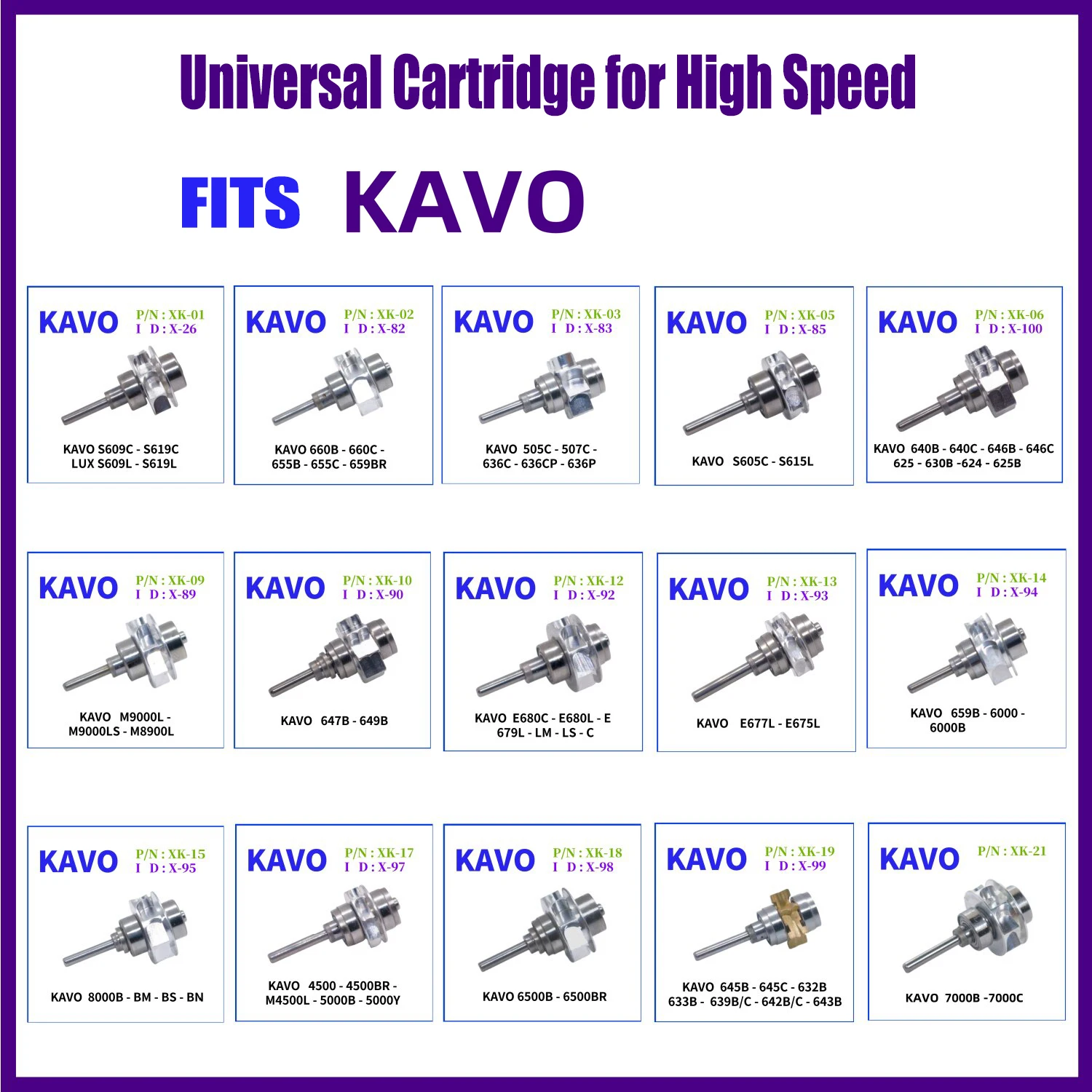 15Type KAVO Dental Handpiece Turbine Rotor High Speed Cartridge Air Rotor Accessory Standard Wrench Push Button Torque Bearing
15Type KAVO Dental Handpiece Turbine Rotor High Speed Cartridge Air Rotor Accessory Standard Wrench Push Button Torque Bearing