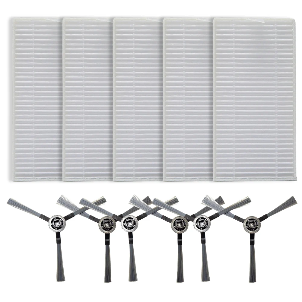 Vacuum Cleaner Maintenance Set Replacement Filters & Side Brushes Compatible with For bObsweep For Dustin / For Orbi
Vacuum Cleaner Maintenance Set Replacement Filters & Side Brushes Compatible with For bObsweep For Dustin / For Orbi