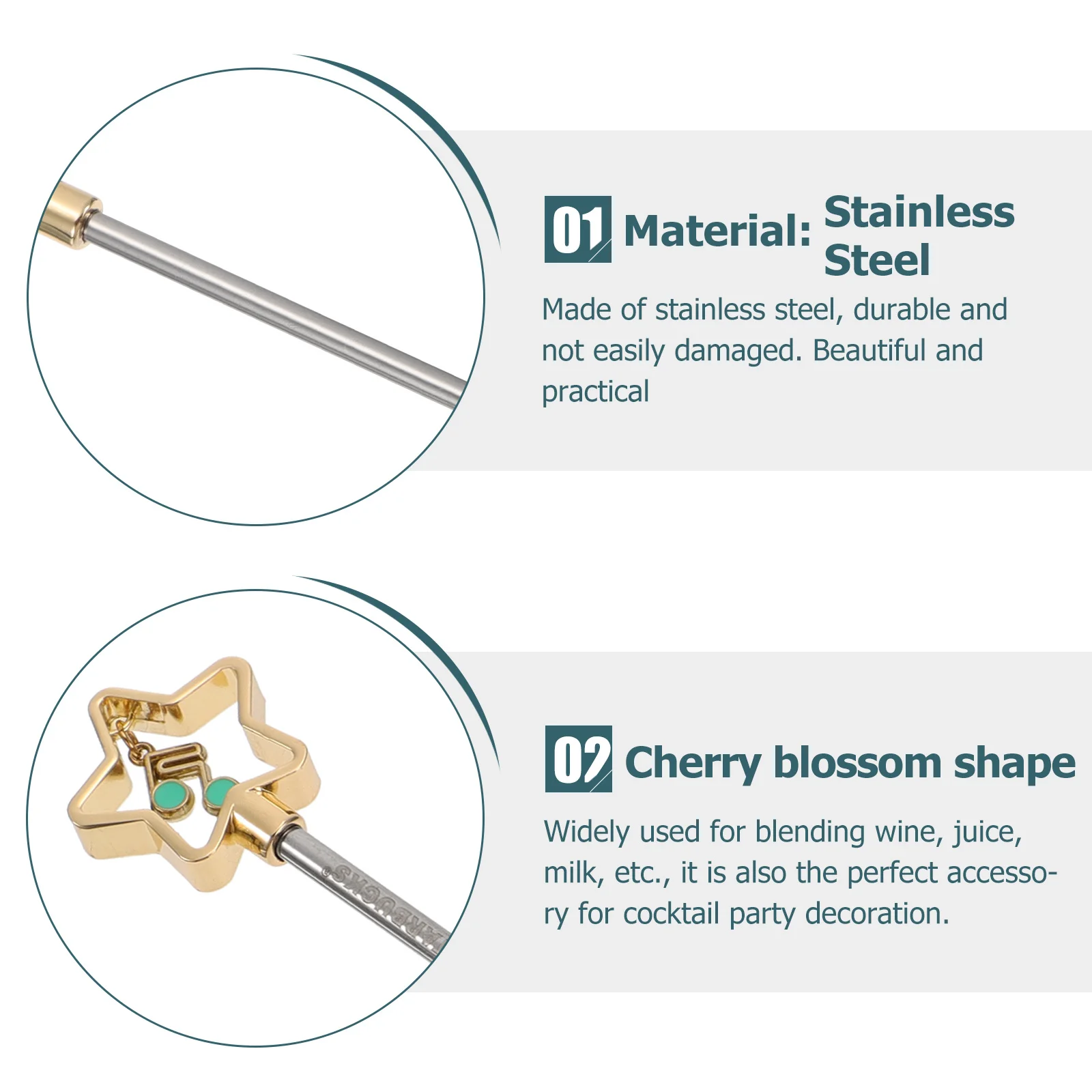 1pc Stainless Steel Swizzle Stick Bar Tool For Juice Wine Coffee Milk Drink Stirring Rod Multi-Functional Kitchen Bar
1pc Stainless Steel Swizzle Stick Bar Tool For Juice Wine Coffee Milk Drink Stirring Rod Multi-Functional Kitchen Bar