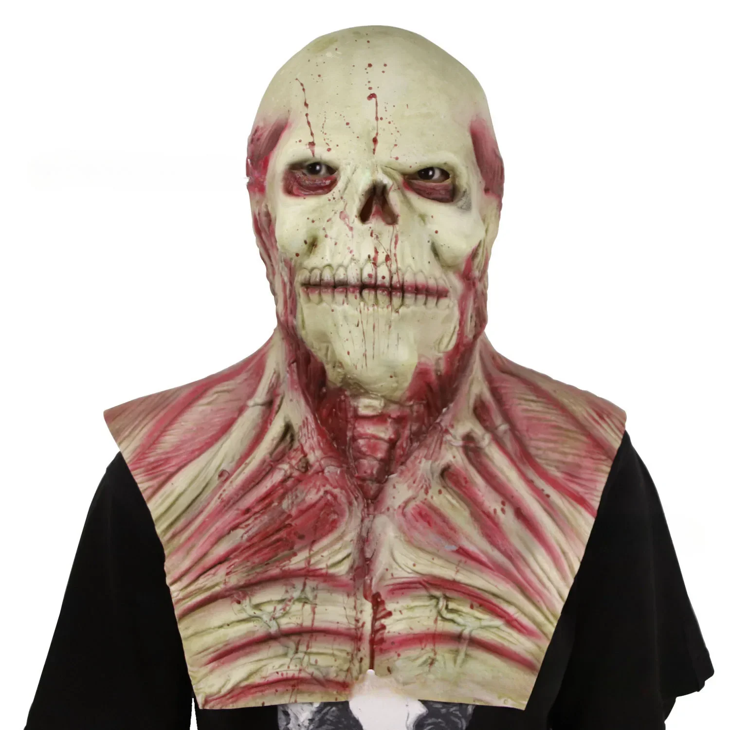 New Alien Skull Head Headgear Ghost Detective Masks Zombie Walking Corpse Devil Skull Mask Halloween Terror Skull Cosplay Masque
New Alien Skull Head Headgear Ghost Detective Masks Zombie Walking Corpse Devil Skull Mask Halloween Terror Skull Cosplay Masque