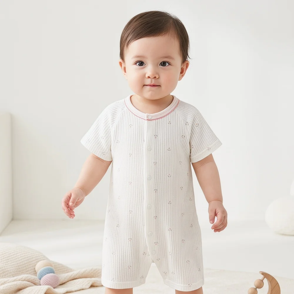 2026 Summer Baby Short Jumpsuit Thin 0-2T Boy Rompers Comfortable Infant Girl Clothes Print Flower Newborn One-pieces
2026 Summer Baby Short Jumpsuit Thin 0-2T Boy Rompers Comfortable Infant Girl Clothes Print Flower Newborn One-pieces