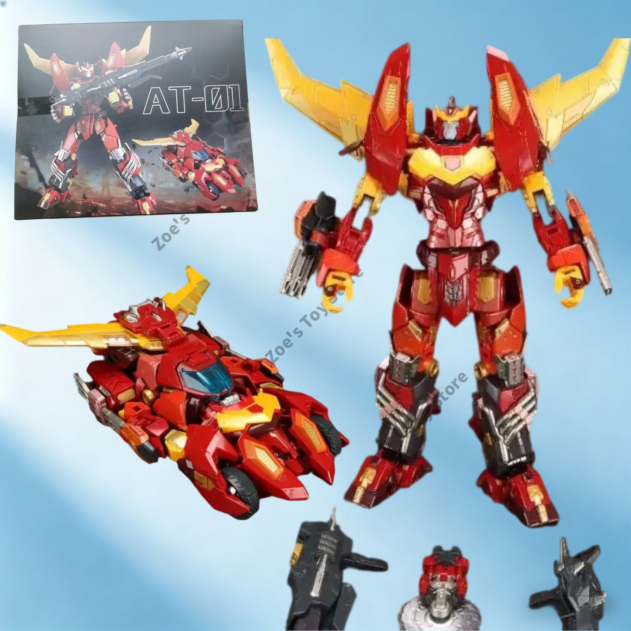 New Stock Transformation Toy AT01 Rodimus Prime Hot Rod AT-01 2.0 Ko Version Action Figure Halloween Christmas Gift
New Stock Transformation Toy AT01 Rodimus Prime Hot Rod AT-01 2.0 Ko Version Action Figure Halloween Christmas Gift