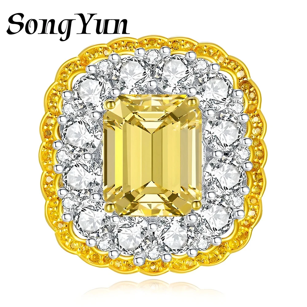 SongYun Jewelry 925 Sterling Silver Ring HCD Diamond Fine HCD Gemstones Glamorous Stylish 925 Sterling Silver Ring Accessories
SongYun Jewelry 925 Sterling Silver Ring HCD Diamond Fine HCD Gemstones Glamorous Stylish 925 Sterling Silver Ring Accessories