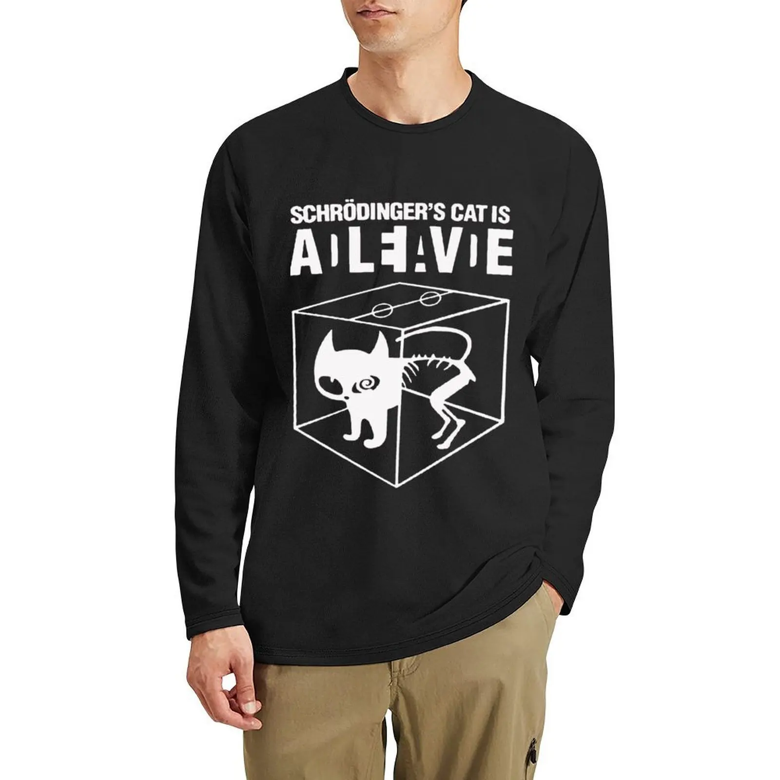Schrodingers Cat is Dead Alive T-Shirt Long T-Shirt cute tops customized t shirts hippie clothes graphic t shirt Men's t shirts 
Schrodingers Cat is Dead Alive T-Shirt Long T-Shirt cute tops customized t shirts hippie clothes graphic t shirt Men's t shirts