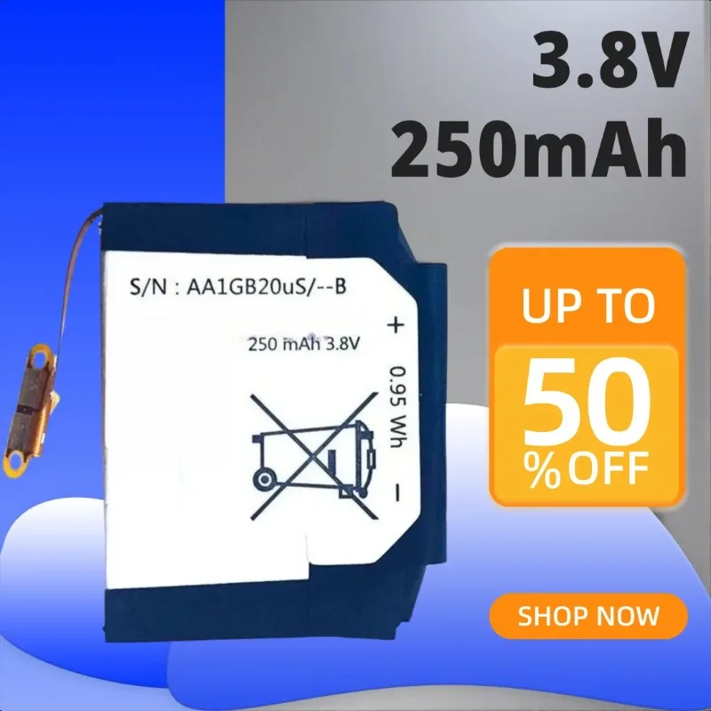 Brand New EB-BR720ABE 3.8V 250mAh Replaceable Smart Watch Batteries For Samsung Gear S2 Classic R720 SM-R732 High Quality
Brand New EB-BR720ABE 3.8V 250mAh Replaceable Smart Watch Batteries For Samsung Gear S2 Classic R720 SM-R732 High Quality