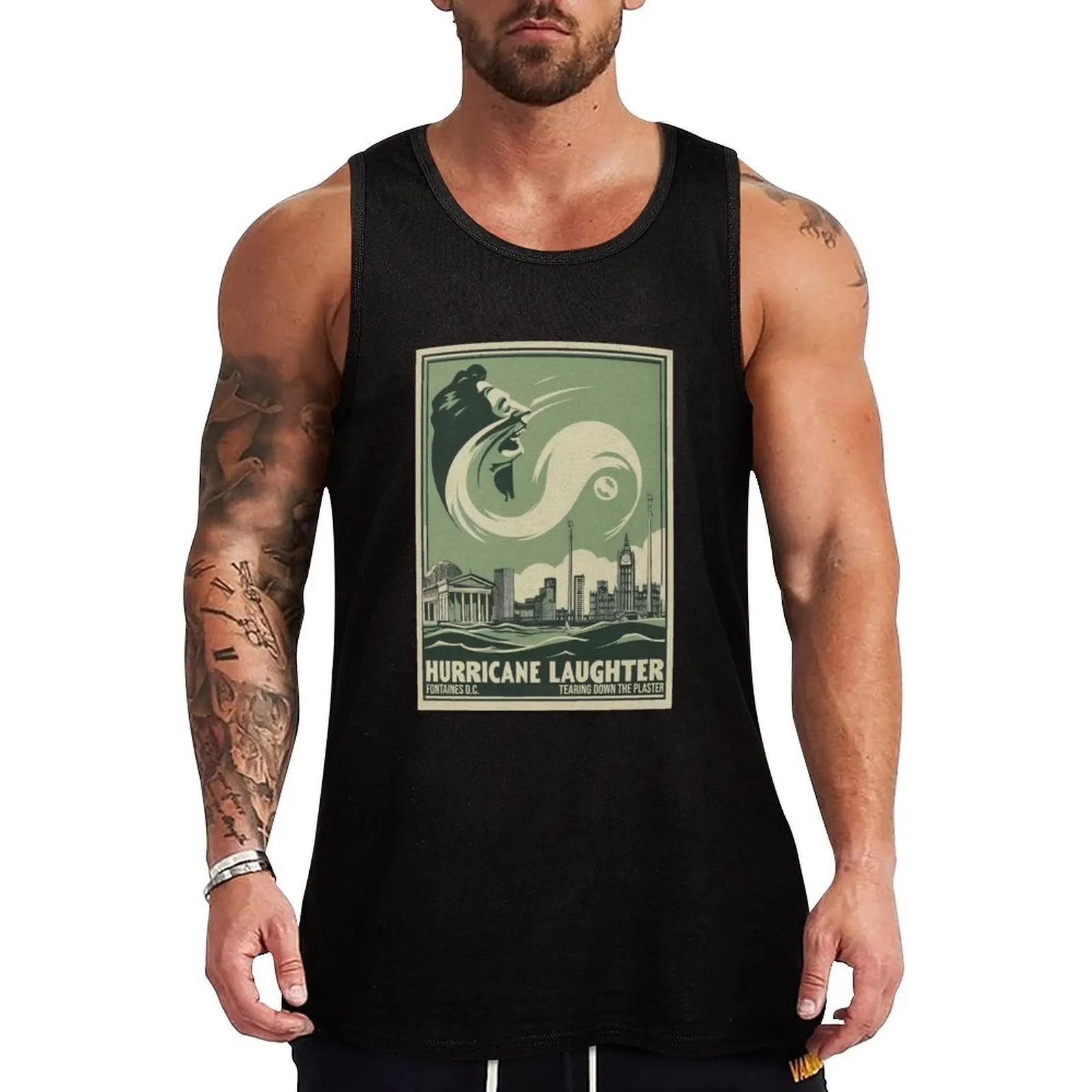 Hurricane Laughter - Fontaines D.C. Tank Top Summer Casual Tank Top Loose Lightweight Sleeveless
Hurricane Laughter - Fontaines D.C. Tank Top Summer Casual Tank Top Loose Lightweight Sleeveless