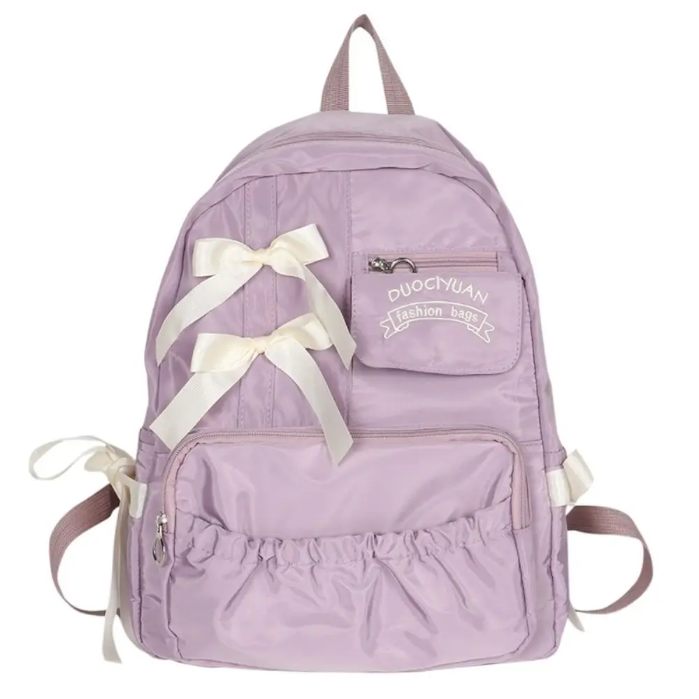 Flower Bow Backpack Large Capacity College Style Students School Bag Storage Bag Travel Bag Canvas Shoulders Bag Students
Flower Bow Backpack Large Capacity College Style Students School Bag Storage Bag Travel Bag Canvas Shoulders Bag Students