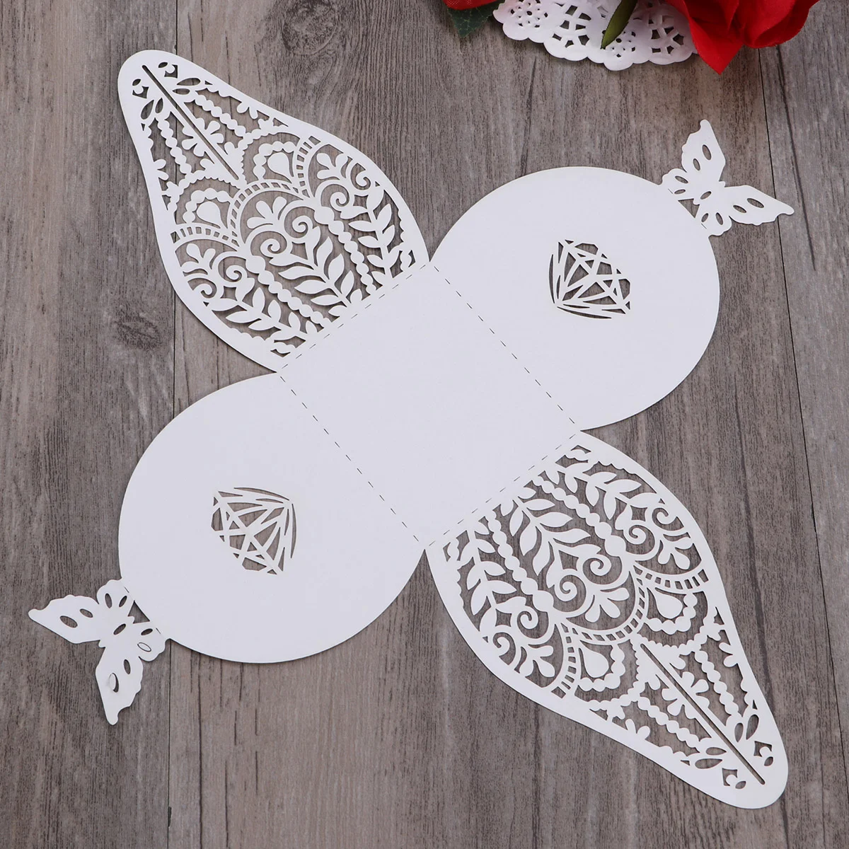 50PCS Hollow Die-Cut Favor Boxes Wedding Candy Boxes Wedding Gift Boxes - White chocolate boxes boxes for wedding favor
50PCS Hollow Die-Cut Favor Boxes Wedding Candy Boxes Wedding Gift Boxes - White chocolate boxes boxes for wedding favor
