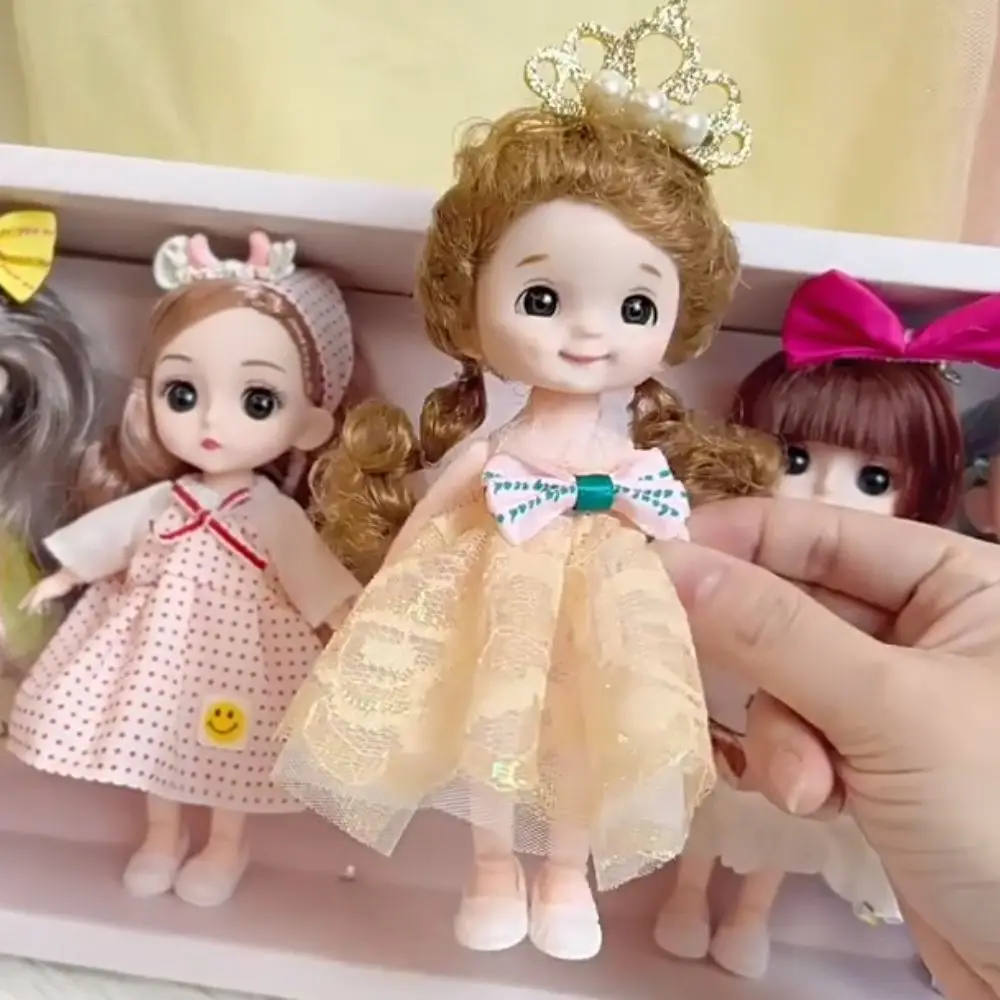 Movable Joints Simulated BJD Doll Lifelike Colorful Mini Girl Doll With Clothes Shoes Kawaii Movable Joints Mini Girl Doll
Movable Joints Simulated BJD Doll Lifelike Colorful Mini Girl Doll With Clothes Shoes Kawaii Movable Joints Mini Girl Doll