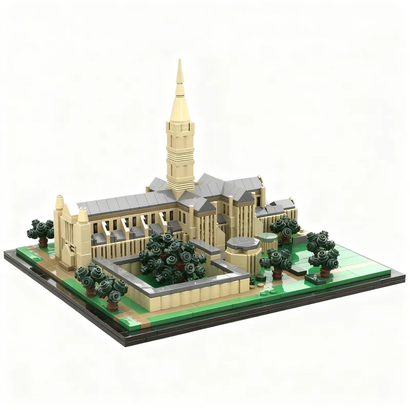 NEW 1005PCS MOC Architecture Salisbury Cathedral Model Custom Building Blocks DIY Assembly Display Gift Collectible Building Set
NEW 1005PCS MOC Architecture Salisbury Cathedral Model Custom Building Blocks DIY Assembly Display Gift Collectible Building Set