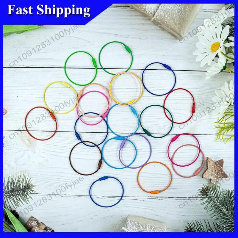 -X07A 100 Pcs Steel Wire Ring Wire Keychain Cable Luggage Tag Loop Tag Keepers Cable Loop Rings For Keys Outdoor (5.9 Inch) Dura
-X07A 100 Pcs Steel Wire Ring Wire Keychain Cable Luggage Tag Loop Tag Keepers Cable Loop Rings For Keys Outdoor (5.9 Inch) Dura