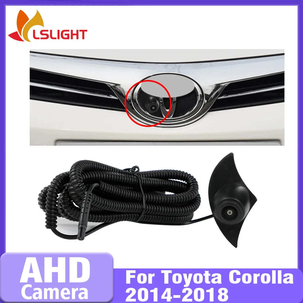 Камера переднего вида для Toyota Corolla 2014 2015 2016 2017 2018, камера с логотипом автомобиля AHD, камера ночного видения, широкий угол обзора 150 ° Водонепроницаемый монитор
Камера переднего вида для Toyota Corolla 2014 2015 2016 2017 2018, камера с логотипом автомобиля AHD, камера ночного видения, широкий угол обзора 150 ° Водонепроницаемый монитор