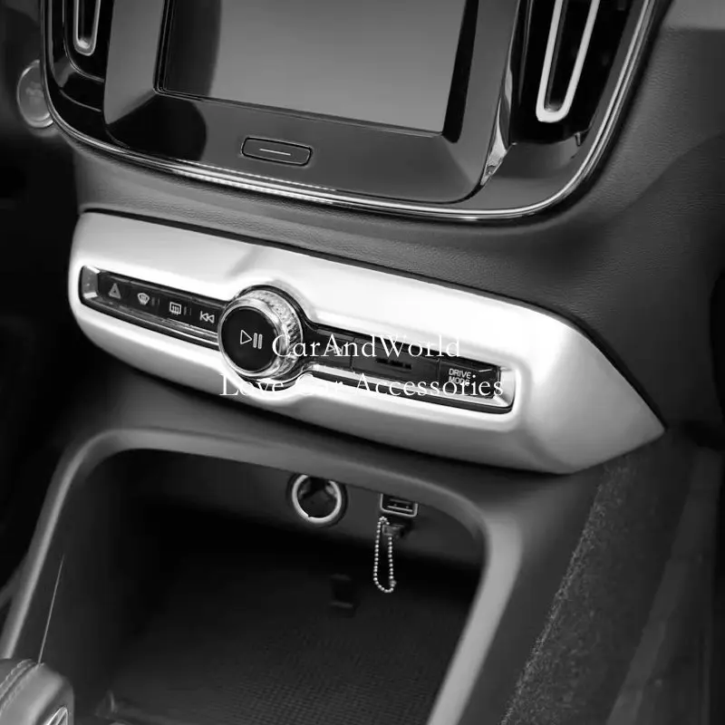 For Volvo XC40 2018-2025 Console Air Condition Adjust Knob Switch Button Frame Panel Cover Trims ABS Chrome Car Accessories
For Volvo XC40 2018-2025 Console Air Condition Adjust Knob Switch Button Frame Panel Cover Trims ABS Chrome Car Accessories