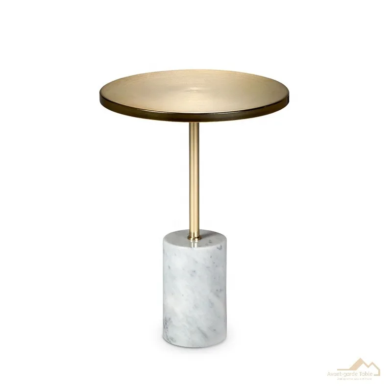 Simple creative living room furniture round model side table marble iron top table
Simple creative living room furniture round model side table marble iron top table