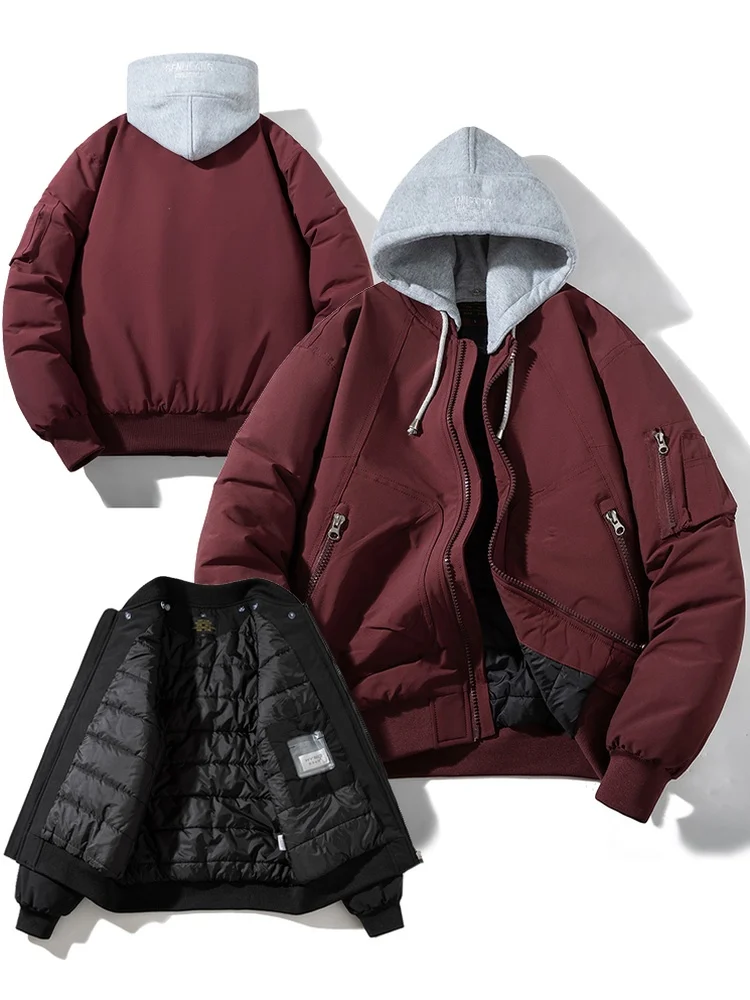 Ретро-американская утепленная хлопковая бейсбольная куртка свободного кроя, пилотская куртка для пар, мужская верхняя одежда, молодежная мода
Ретро-американская утепленная хлопковая бейсбольная куртка свободного кроя, пилотская куртка для пар, мужская верхняя одежда, молодежная мода