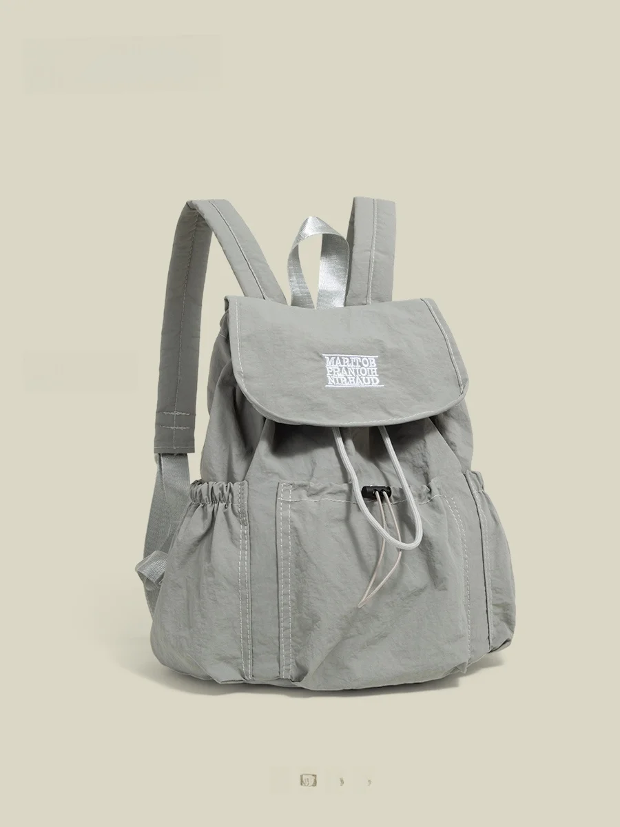 Large Capacity Nylon Drawstring Women's Backpack Outdoor Hiking Bag Commuter School Bag Dual Shoulder Bag for Ladies
Large Capacity Nylon Drawstring Women's Backpack Outdoor Hiking Bag Commuter School Bag Dual Shoulder Bag for Ladies