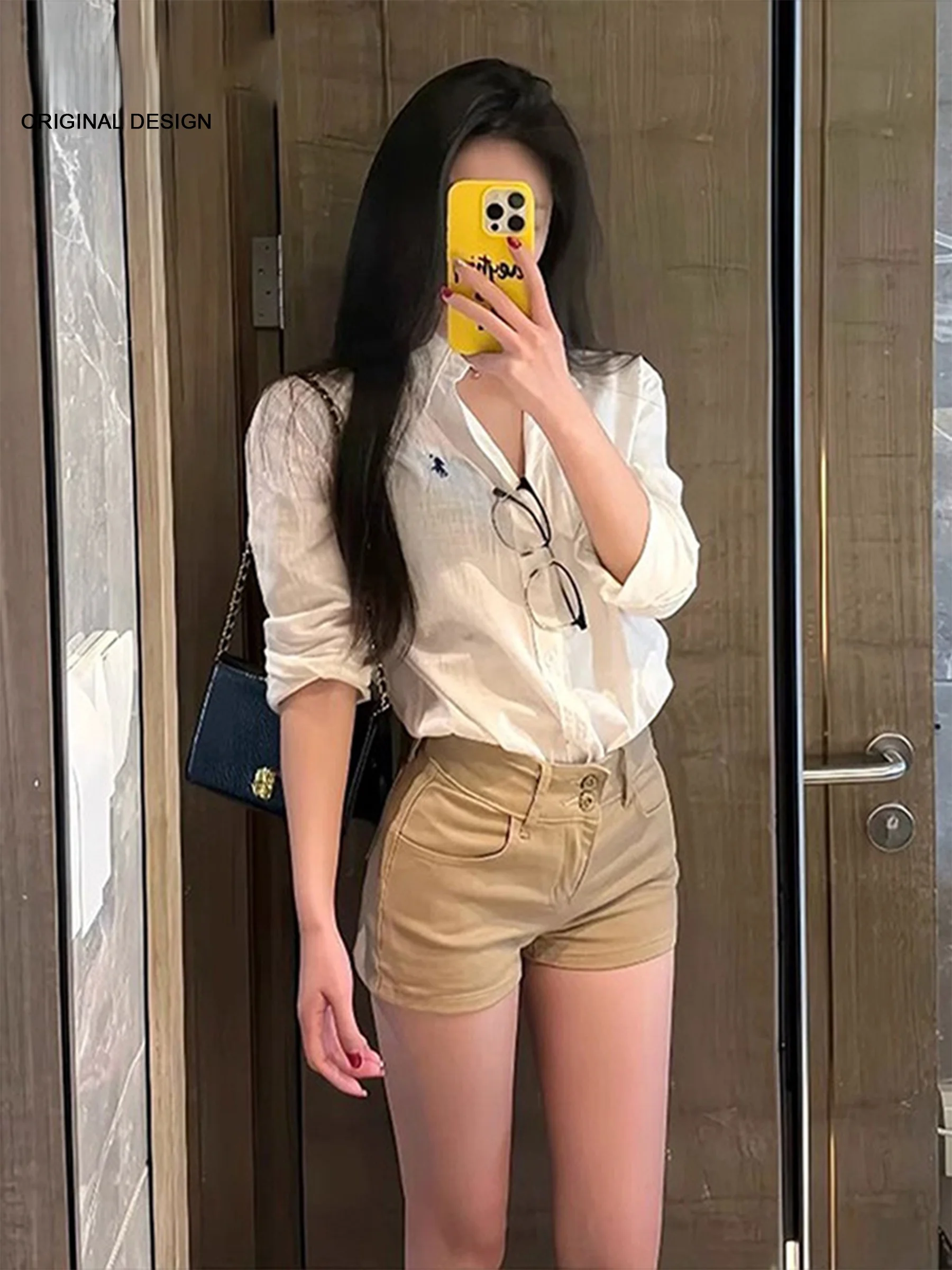 Sexy Slimming American Style Khaki Low Waist Denim Shorts Women's Spring Summer New Arrival Hot Girl Trendy A-Line Wraparound...
Sexy Slimming American Style Khaki Low Waist Denim Shorts Women's Spring Summer New Arrival Hot Girl Trendy A-Line Wraparound...