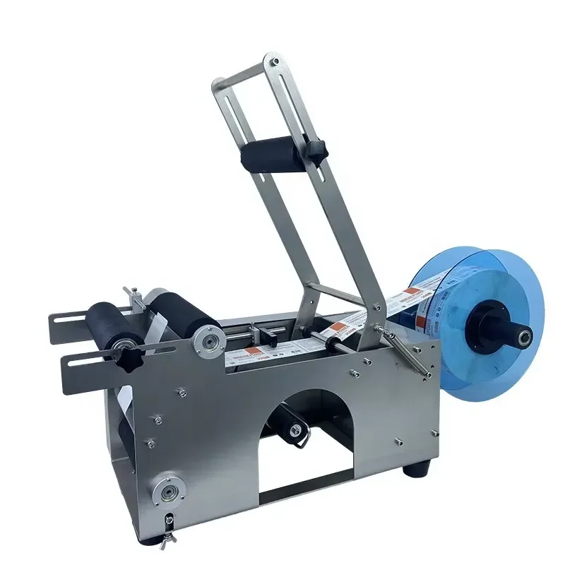JZSY Semi-Automatic Round Bottle Labeler Labeling Machine LT/MT-50 Sticker Machine
JZSY Semi-Automatic Round Bottle Labeler Labeling Machine LT/MT-50 Sticker Machine