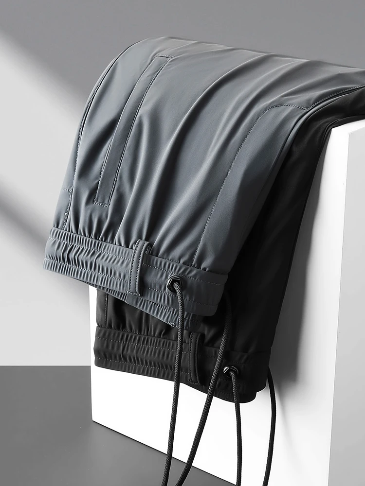 Soft ell Casual Pants Men's Spring Autumn Elastic Straight Leg Thin Busin Summer Qui Dry Sports Pants
Soft ell Casual Pants Men's Spring Autumn Elastic Straight Leg Thin Busin Summer Qui Dry Sports Pants