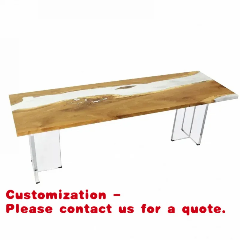 custom.Modern Design Wood Epoxy Resin Tables Transparent Kitchen Wood Epoxy Dining Table
custom.Modern Design Wood Epoxy Resin Tables Transparent Kitchen Wood Epoxy Dining Table