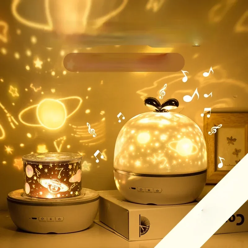 Creative gift star light projector led small night light novel of the head of a bed girl children's birthday present
Creative gift star light projector led small night light novel of the head of a bed girl children's birthday present