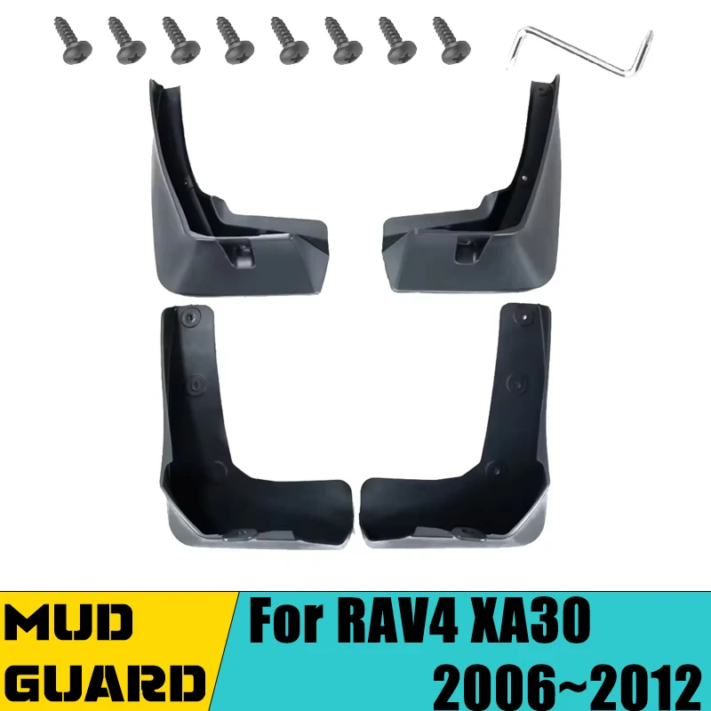 4x Car Mudguard For Toyota RAV4 XA30 2006 2007 2008 2009 2010 2011 2012 Mud Flaps Front Rear Flap Splash Fenders Car Accessories
4x Car Mudguard For Toyota RAV4 XA30 2006 2007 2008 2009 2010 2011 2012 Mud Flaps Front Rear Flap Splash Fenders Car Accessories