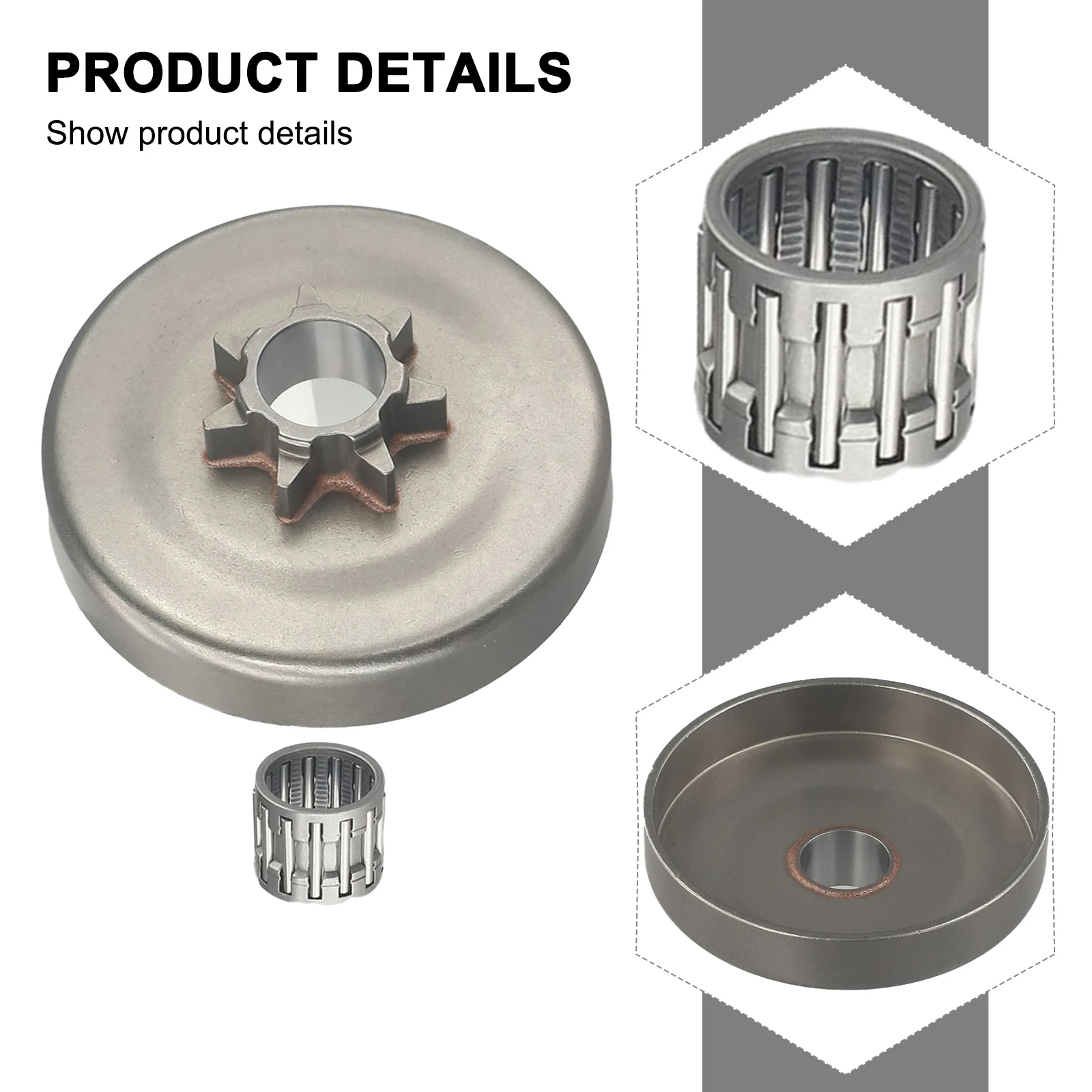 Replacement 7T Clutch Cover Drum Chain Sprocket For Jonsered 2145 2150 For PM5000 Chainsaw Parts Garden Brush Cutter Accessory
Replacement 7T Clutch Cover Drum Chain Sprocket For Jonsered 2145 2150 For PM5000 Chainsaw Parts Garden Brush Cutter Accessory