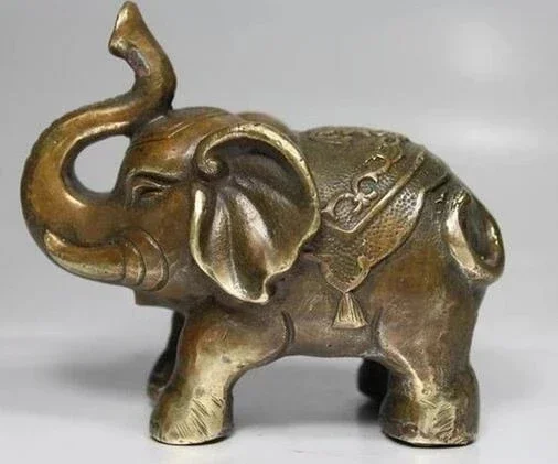 NICE CHINESE OLD Manual hammer brass Chinese auspicious peace elephant statue Garden Decoration Brass Bronze
NICE CHINESE OLD Manual hammer brass Chinese auspicious peace elephant statue Garden Decoration Brass Bronze