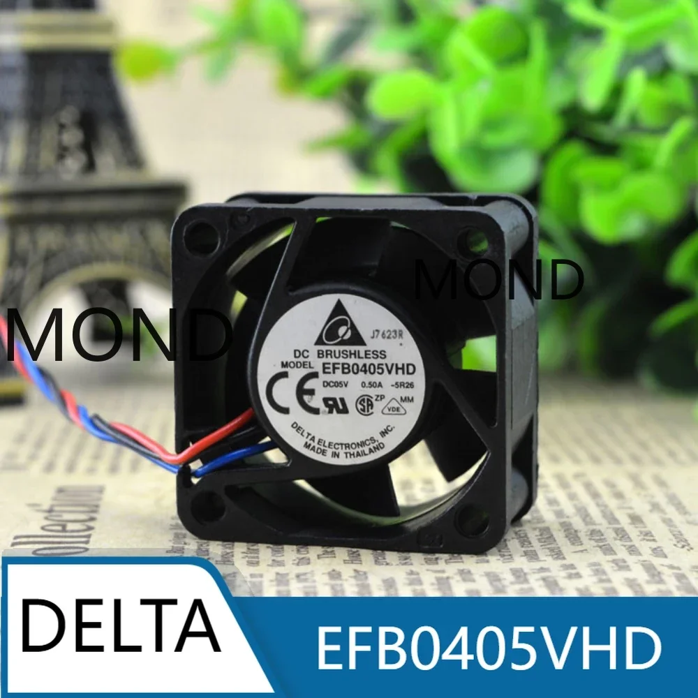Delta EFB0405VHD DC 5V 0.50A 4020 4cm 40*40*20MM High Air Dual Ball Bearing Chassis Server Inverter Cooling Fan Original
Delta EFB0405VHD DC 5V 0.50A 4020 4cm 40*40*20MM High Air Dual Ball Bearing Chassis Server Inverter Cooling Fan Original