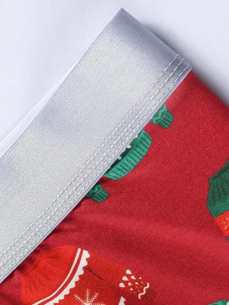 5 Pcs Mens Christmas Print Boxer Shorts
5 Pcs Mens Christmas Print Boxer Shorts