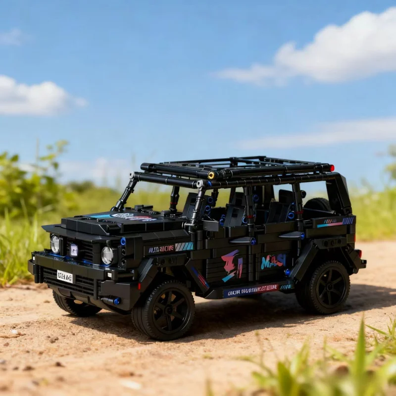 Black Off-road Vehicle Building Blocks Set, Suitable for 14+, Challenging Adult Assembled Model, Home Decoration & Gift
Black Off-road Vehicle Building Blocks Set, Suitable for 14+, Challenging Adult Assembled Model, Home Decoration & Gift