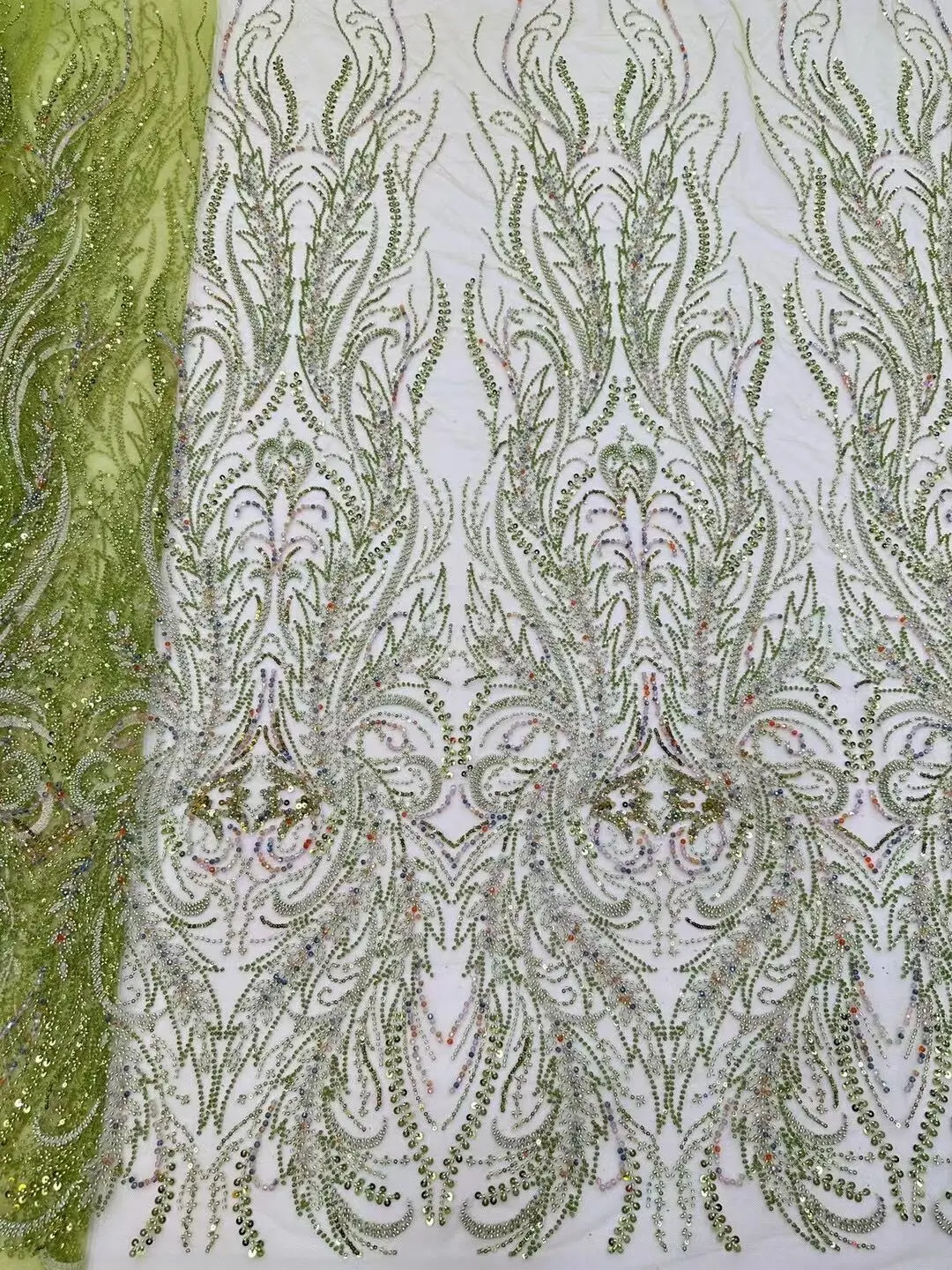 African French Mesh beads Lace Fabric Nigerian Net Tulle SYJ-1308132 Lace Fabric for Sewing Women Party Dress
African French Mesh beads Lace Fabric Nigerian Net Tulle SYJ-1308132 Lace Fabric for Sewing Women Party Dress