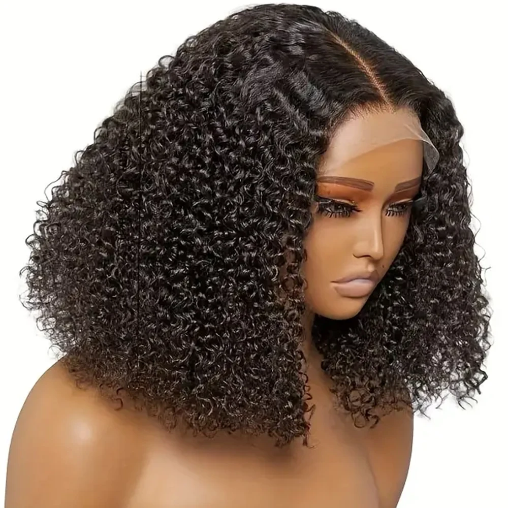 Kinky Curly Bob Wigs Human Hair 13x4 HD Lace Frontal Wig Glueless Wigs Human Hair Short Curly Bob Wigs 4x4 Lace Closure Wig 180%
Kinky Curly Bob Wigs Human Hair 13x4 HD Lace Frontal Wig Glueless Wigs Human Hair Short Curly Bob Wigs 4x4 Lace Closure Wig 180%