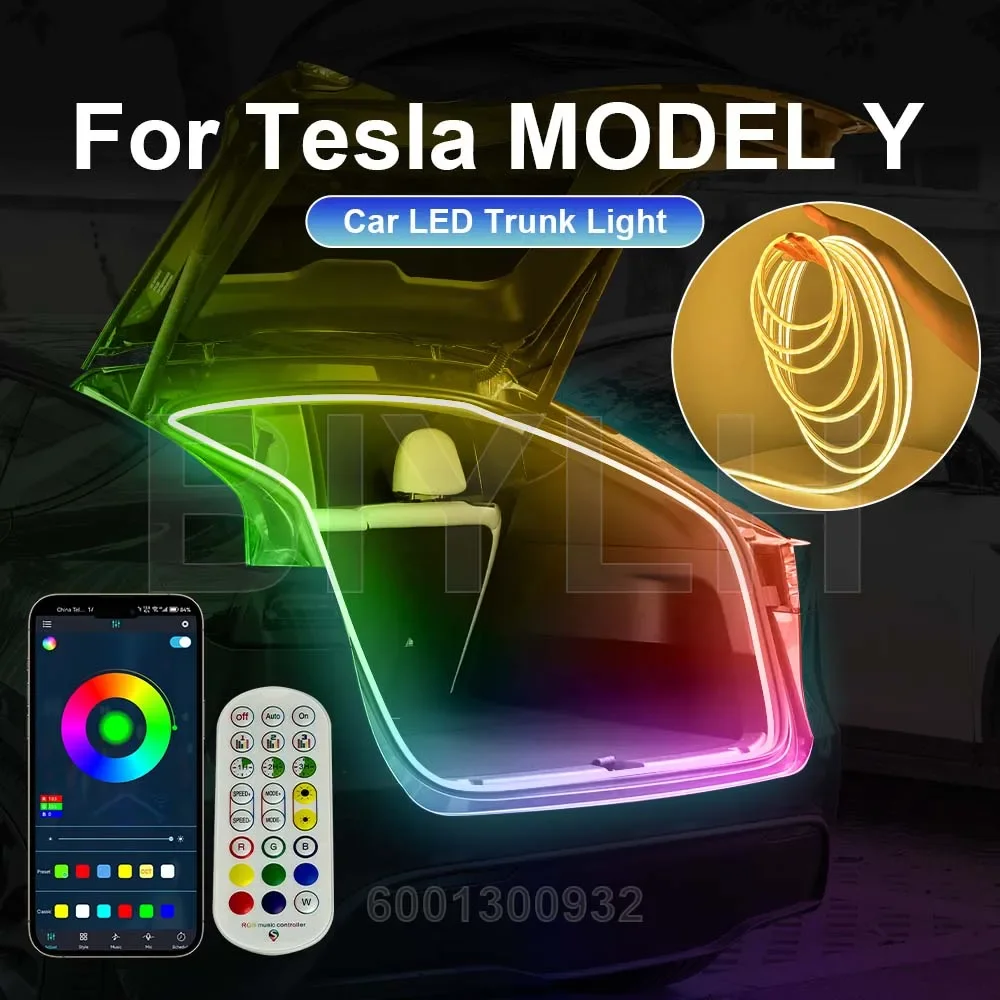 Индивидуальный светильник для багажника автомобиля Tesla MODEL Y, светодиодный автомобильный атмосферный светильник, управление через приложение, многофункциональный внутренний неоновый свет, аксессуары
Индивидуальный светильник для багажника автомобиля Tesla MODEL Y, светодиодный автомобильный атмосферный светильник, управление через приложение, многофункциональный внутренний неоновый свет, аксессуары