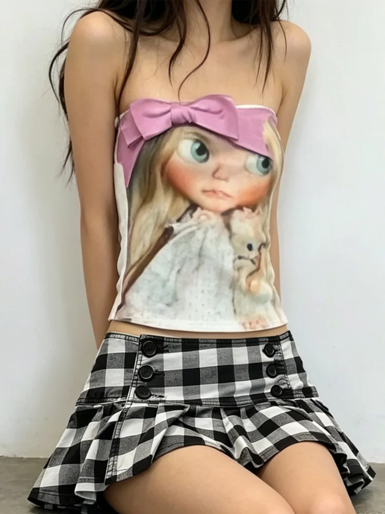 New low rise sweet and simple girls' skirt Y2k aesthetic constraint color plaid pleated Harajuku button design skirt
New low rise sweet and simple girls' skirt Y2k aesthetic constraint color plaid pleated Harajuku button design skirt