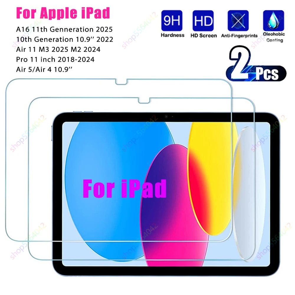 Защитная пленка из закаленного стекла для iPad A16 11 дюймов 2025 iPad 10-го поколения 10,9 дюйма iPad Air13 M3 M2 Pro 13 12,9 Пленка для экрана
Защитная пленка из закаленного стекла для iPad A16 11 дюймов 2025 iPad 10-го поколения 10,9 дюйма iPad Air13 M3 M2 Pro 13 12,9 Пленка для экрана