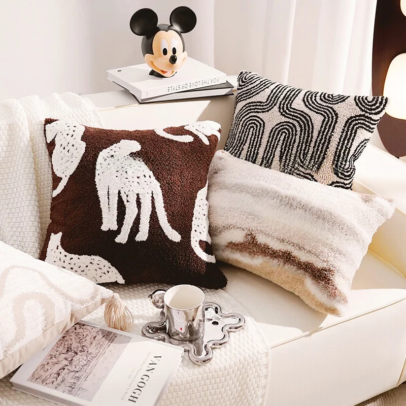 Minimalist Luxury Sofa Pillowcase with Core Vintage Simple Bedroom Window Cushion Backrest Pillow Decorative Pillow
Minimalist Luxury Sofa Pillowcase with Core Vintage Simple Bedroom Window Cushion Backrest Pillow Decorative Pillow