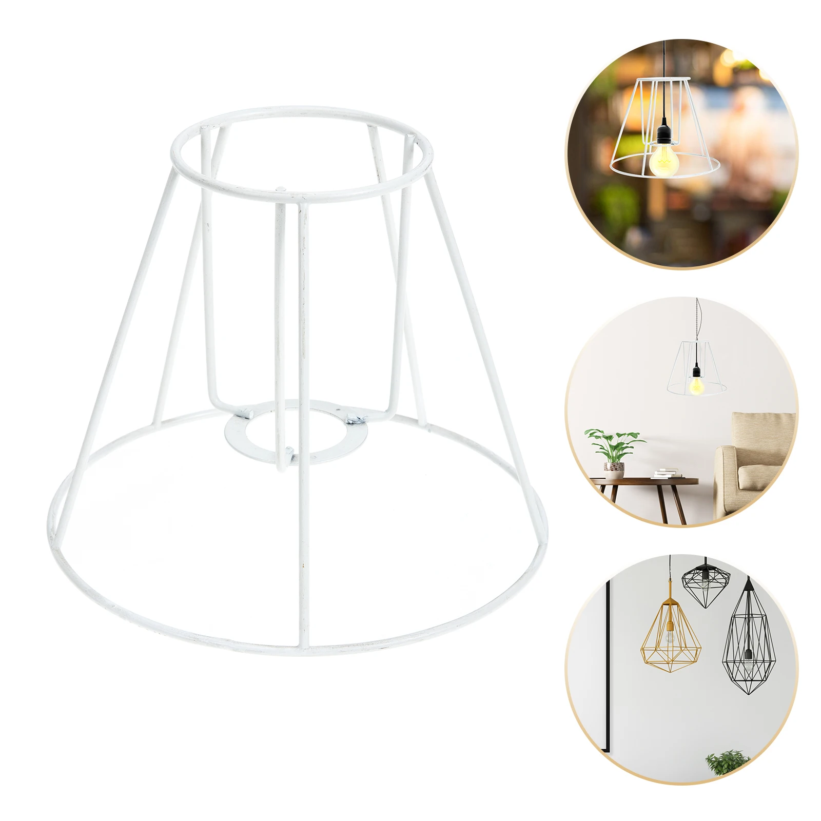 Lampshade Frame Iron Shade Round DIY Craft Metal Guard Lamp Shades Lighting Accessories Handmade
Lampshade Frame Iron Shade Round DIY Craft Metal Guard Lamp Shades Lighting Accessories Handmade