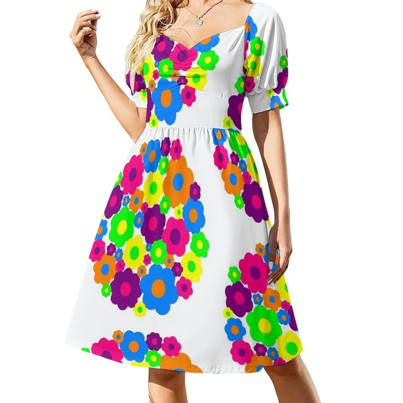 Flower Power! Short-Sleeved Dress summer dresses for women 2025 summer dresses Women's summer long dress
Flower Power! Short-Sleeved Dress summer dresses for women 2025 summer dresses Women's summer long dress