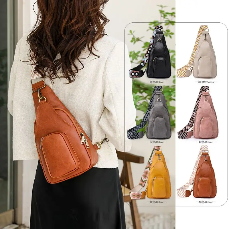 Leather fashion chest bag women's 2026 new package high-end messenger pack mobile phone bag high value versatile women bags
Leather fashion chest bag women's 2026 new package high-end messenger pack mobile phone bag high value versatile women bags