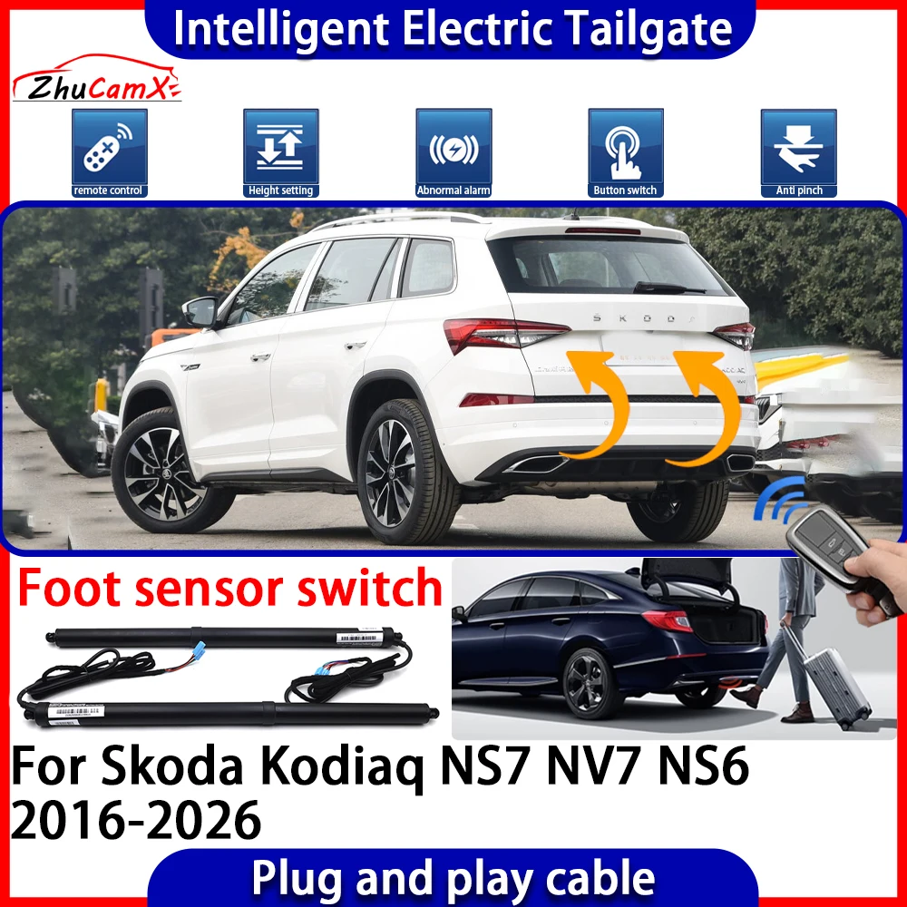 ZhuCamX Car Automatic Lifting kit Opening Trunk Intelligent Electric Tail Gate Lift Tailgate for Skoda Kodiaq 2017–2024
ZhuCamX Car Automatic Lifting kit Opening Trunk Intelligent Electric Tail Gate Lift Tailgate for Skoda Kodiaq 2017–2024