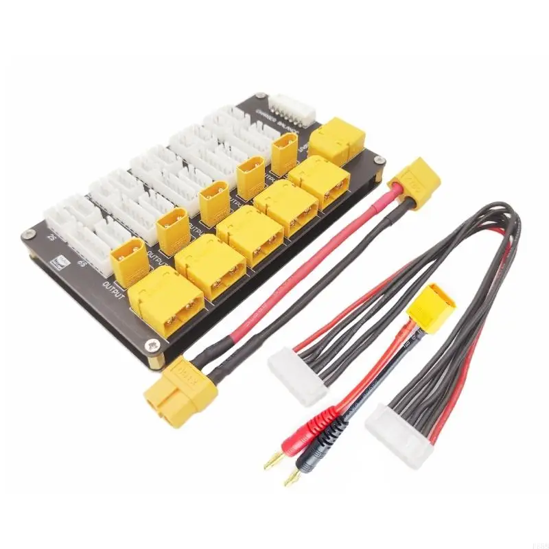 Efficient Battery Board Supports 2-6S Batteries with XT30 XT60 Plugs for UAV and Remote Control Models
Efficient Battery Board Supports 2-6S Batteries with XT30 XT60 Plugs for UAV and Remote Control Models