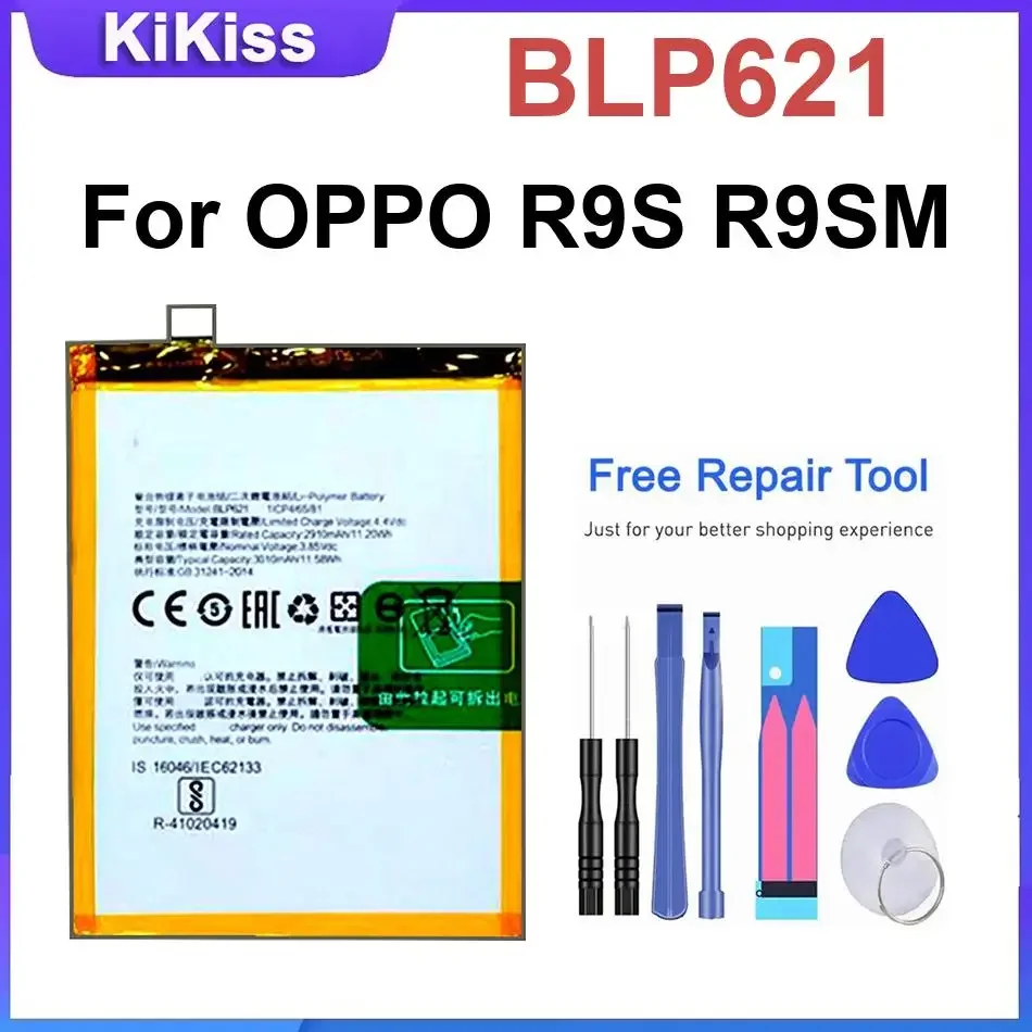 BLP621 Replacement Battery For OPPO R9S R9SM
BLP621 Replacement Battery For OPPO R9S R9SM
