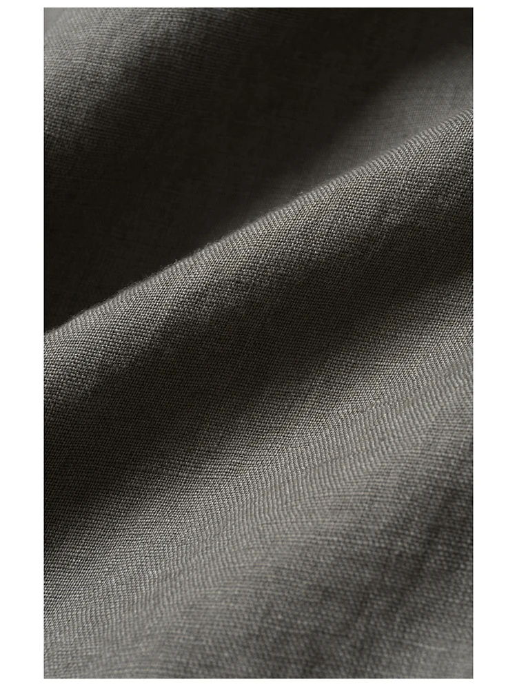 Pure Linen orts Casual Loose Thin Middle-aged Dad Five-eighths Pants Elastic Waist Summer Faion Urban Sle Straight Leg
Pure Linen orts Casual Loose Thin Middle-aged Dad Five-eighths Pants Elastic Waist Summer Faion Urban Sle Straight Leg